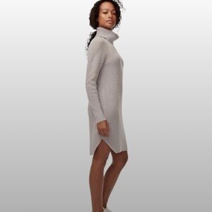 Wilfred Free Aritzia Womens Bianca Waffleknit Sweater Dress Size XXS Merino Wool